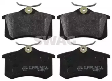 30 91 6457 SWAG Комплект тормозных колодок, дисковый тормоз 30 91 6457 SWAG Комплект тормозных колодок, дисковый тормоз